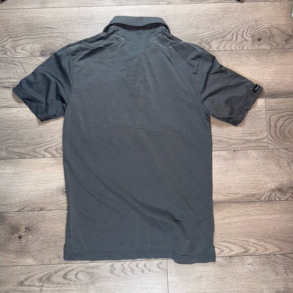 Travis Mathew Polo Shirt Mens Small Gray Golfing Casual Preppy Adult - Picture 2 of 5